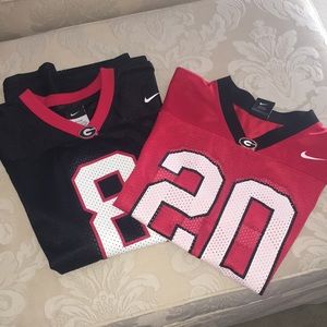 Nike UGA kids jerseys. Rarely worn.